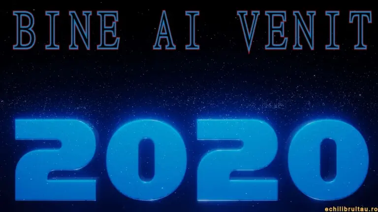 Felicitare de Revelion cu artificii