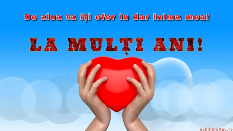 Felicitare de zi de naștere cu tort și lumânări