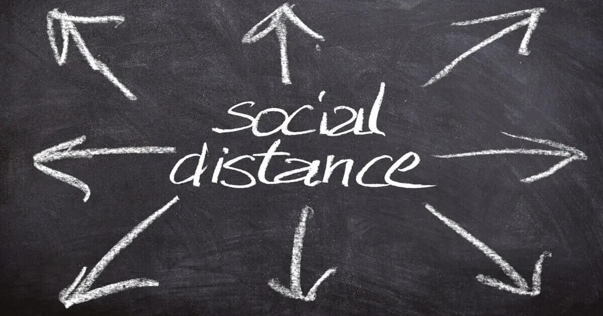 Imagine articol Coronavirus și distanțarea socială